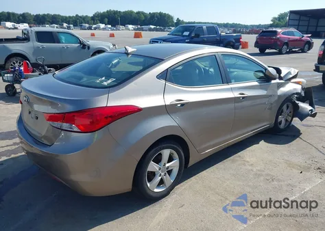 2013 Hyundai Elantra Gls z USA, uszkodzony, nr VIN 5NPDH4AE3DH187254
